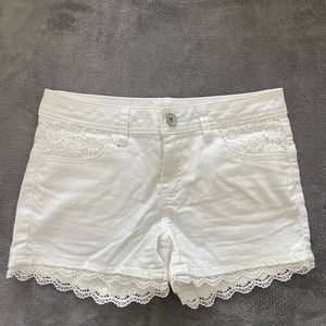 White Shorts